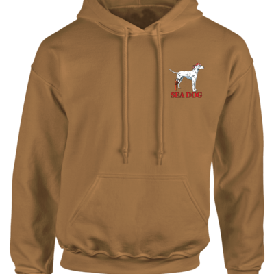 Alternative view of Grunge Flag Hooded Sweater